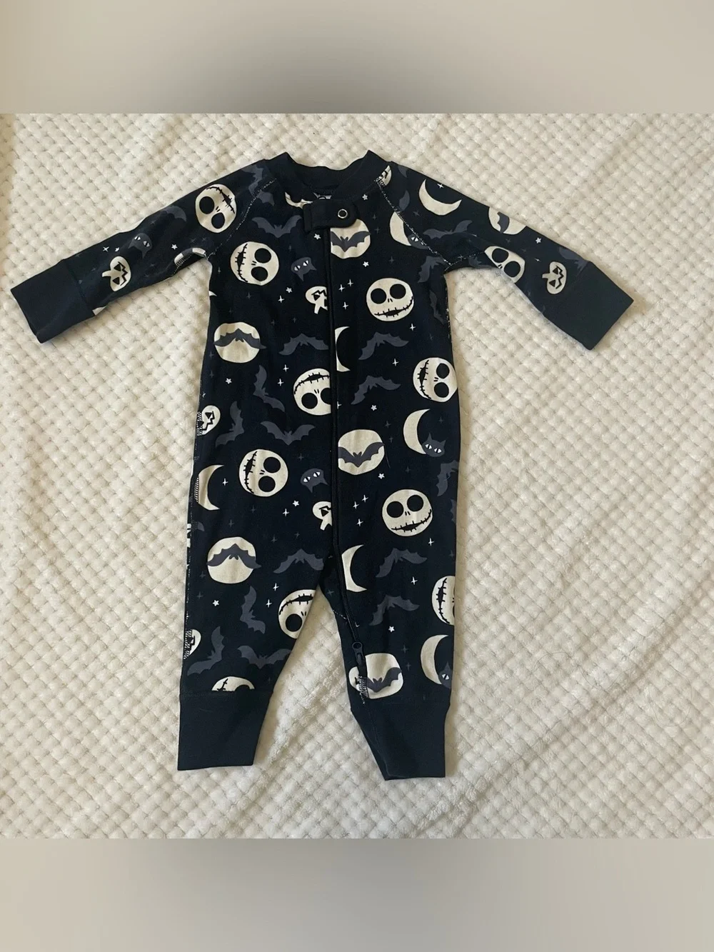 Hanna Andersson Disney Nightmare Before Christmas Jack Skellington one piece